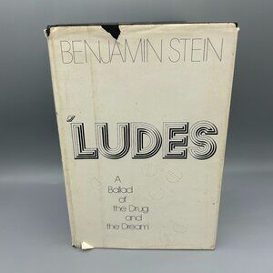 Ludes by Benjamin Stein Hardcover Novel w Dust Jacket 1982